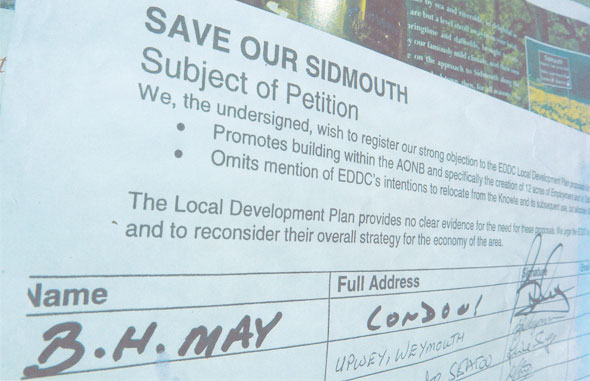 Brian May's signature on the SOS petition