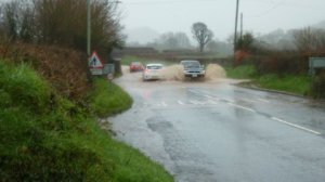 Sidford-Sidbury Rd, (6) , access to Sidford Fields site