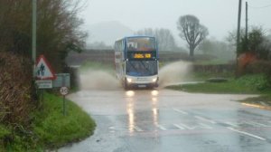 Sidford-Sidbury Rd (7)  access to Sidford Fields site